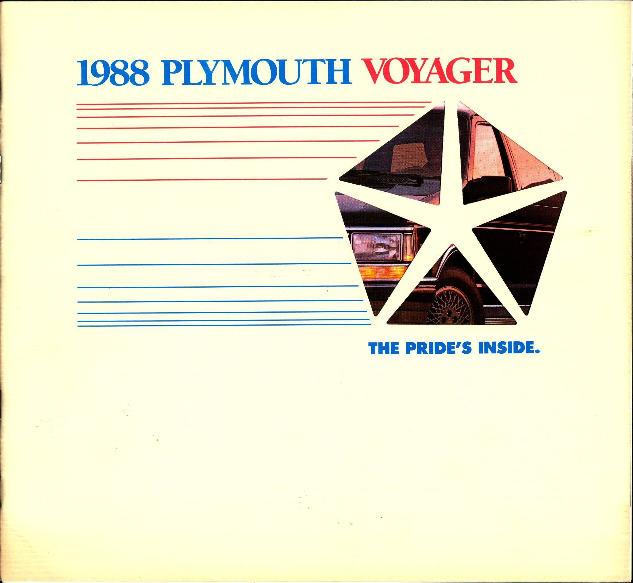 1988 Plymouth Voyager Brochure 01