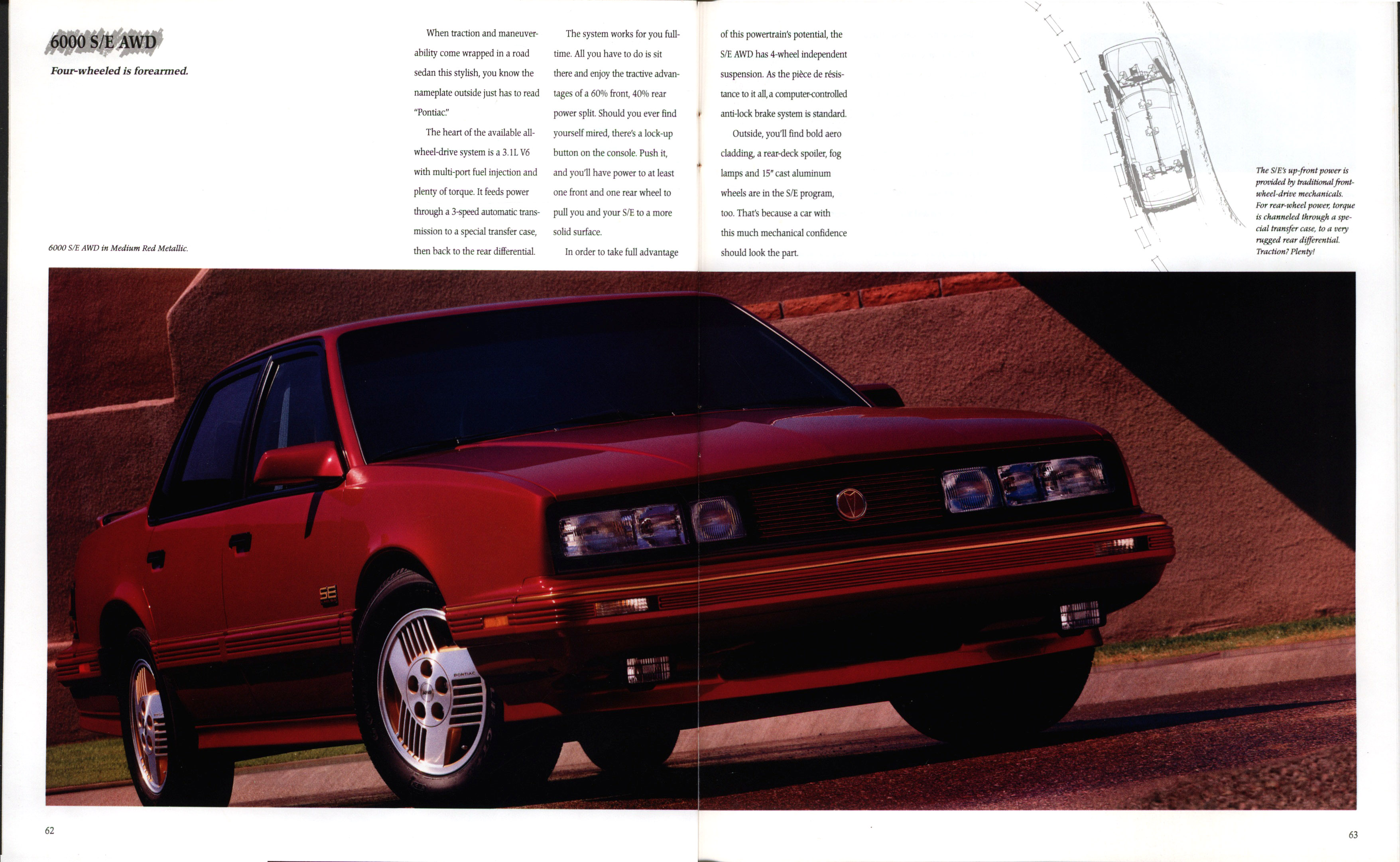 1990 Pontiac Full Line Prestige Brochure 62-63