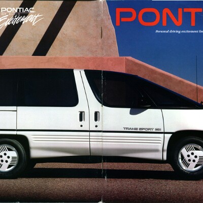 1990 Pontiac Full Line Prestige Brochure 82-00