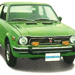 1975 Honda Civic Postcard