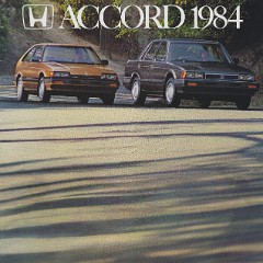 1984 Honda Accord Brochure