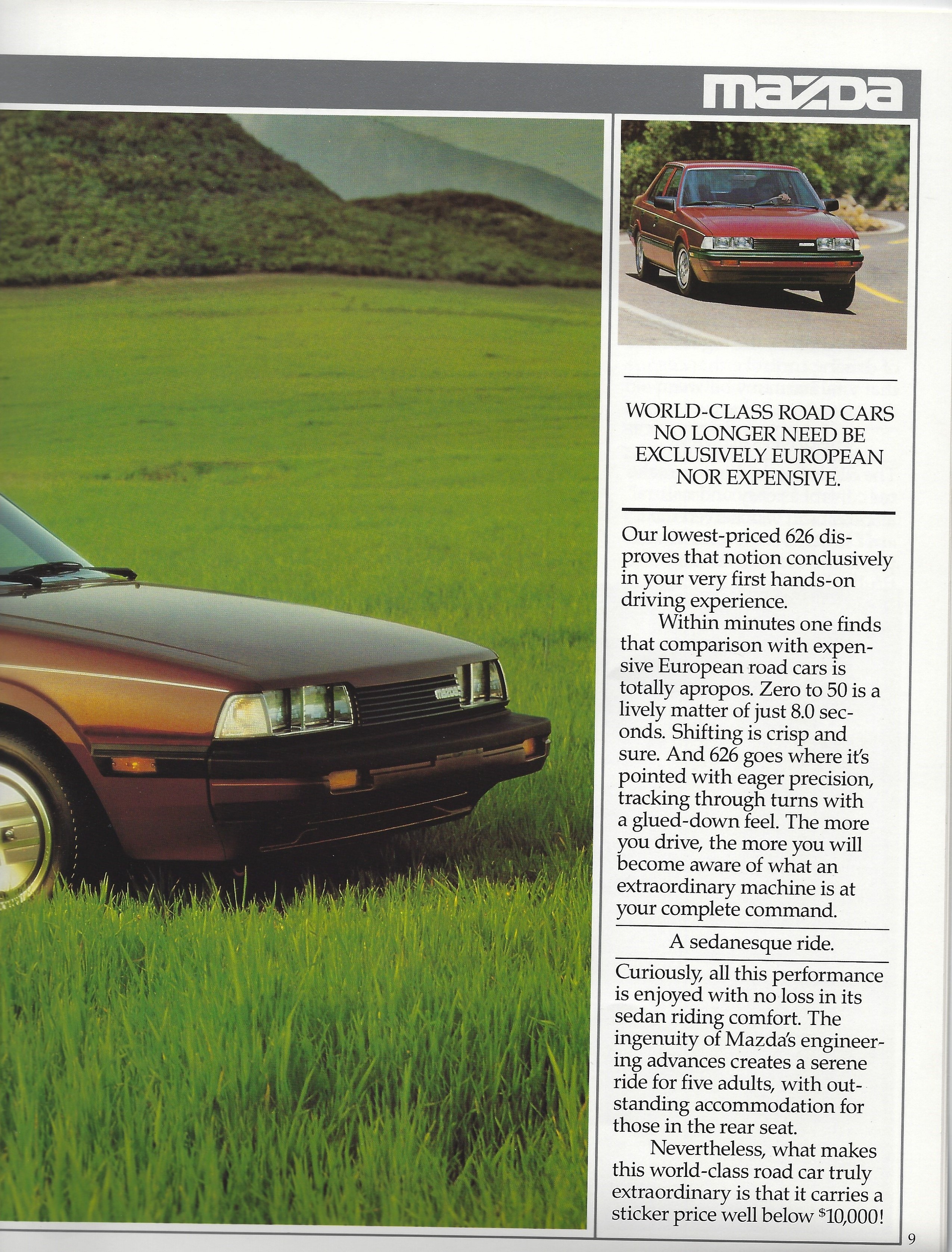 1985 Mazda 626 Brochure 9