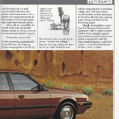 1985 Mazda 626 Brochure 17