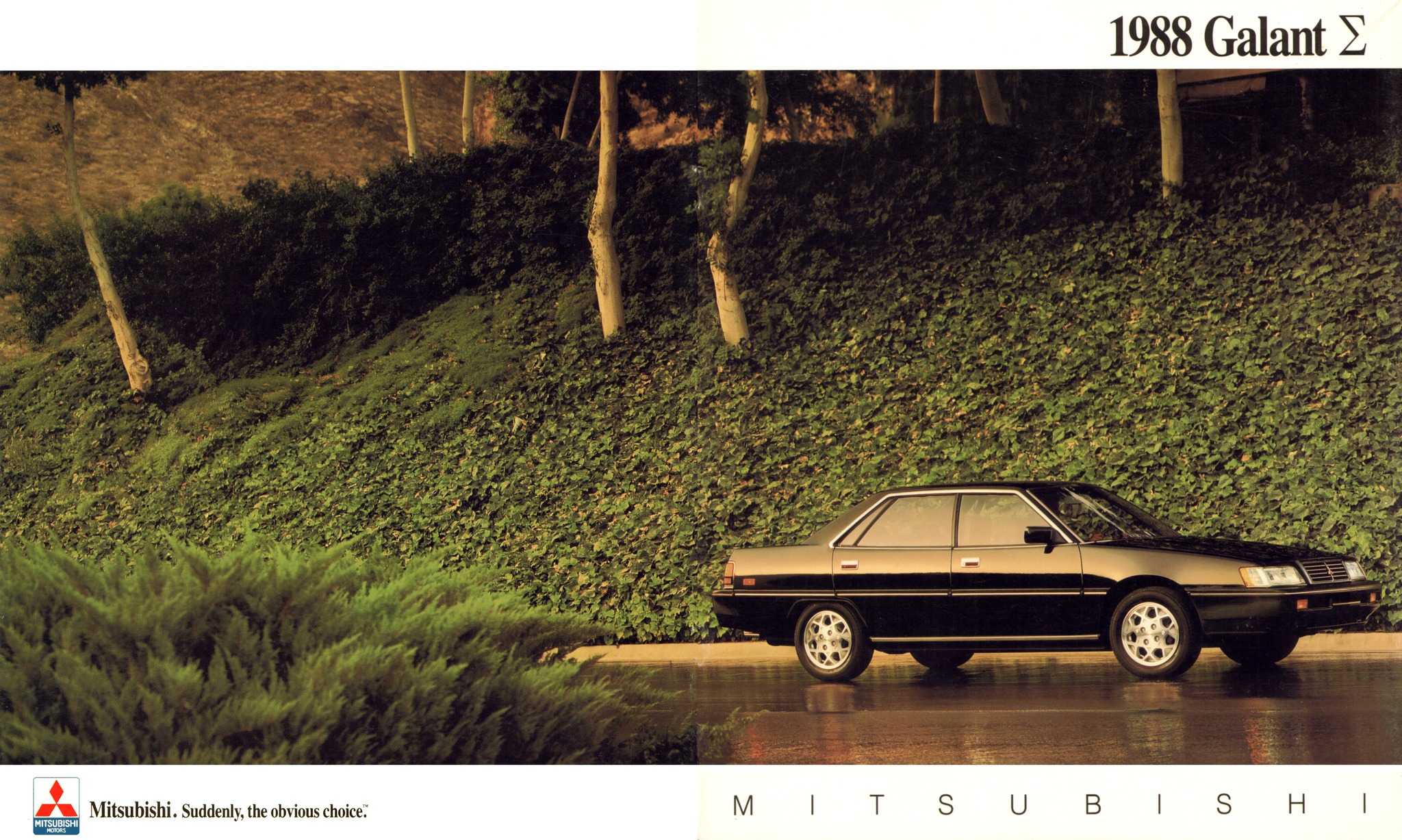 1988 Mitsubishi Galant Sigma Brochure 18-01