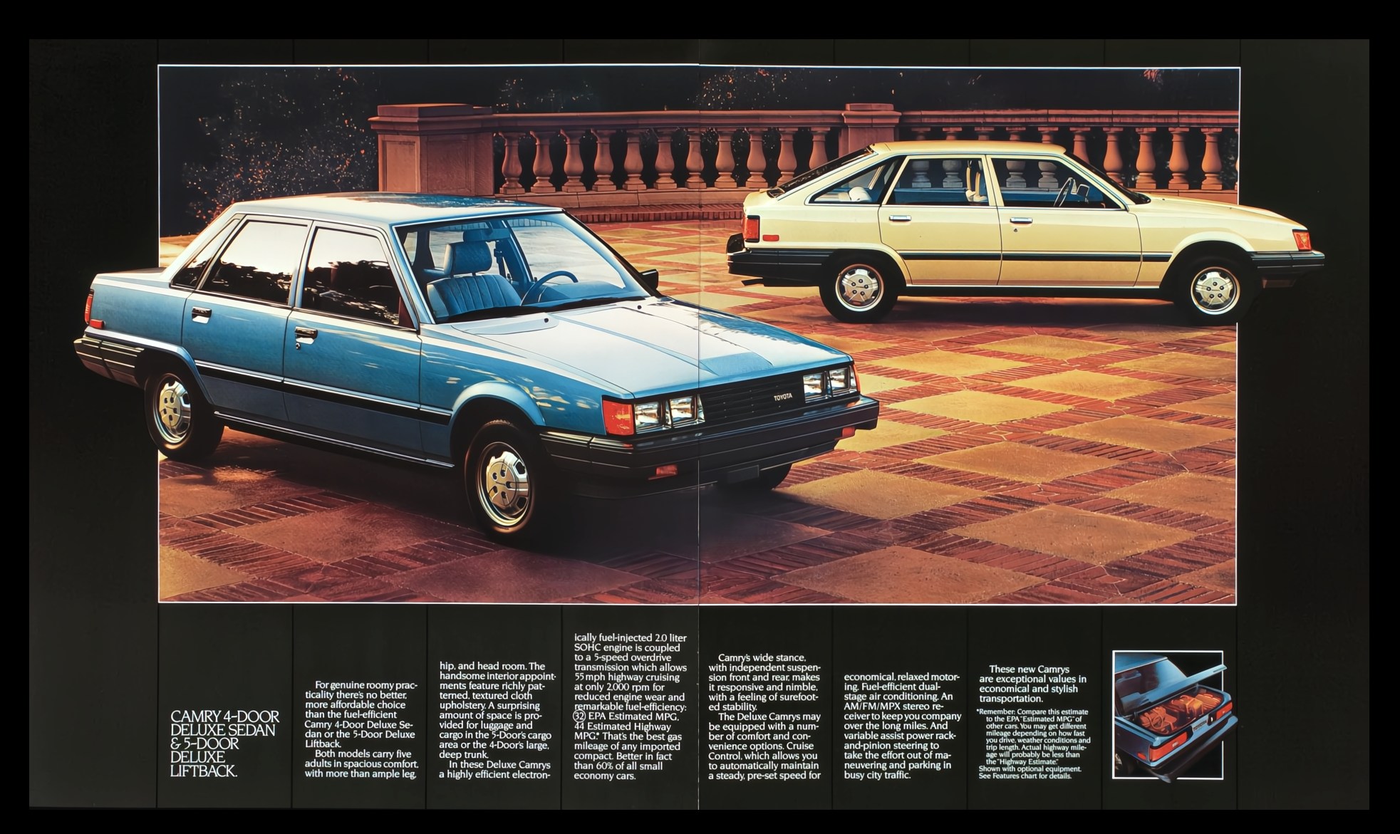 1983 Toyota Camry Brochure 10-11