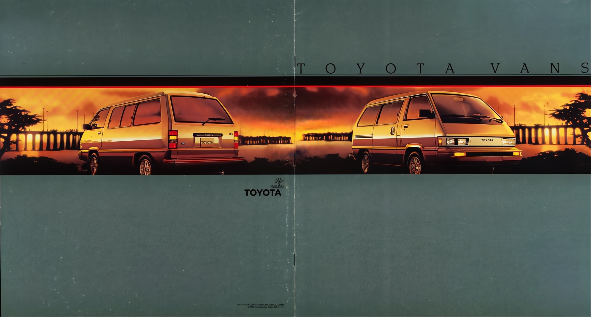 1985 Toyota Vans Brochure 12-01