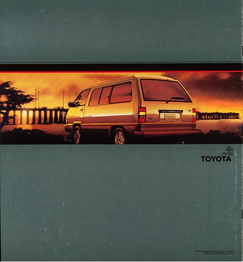 1985 Toyota Vans Brochure 12