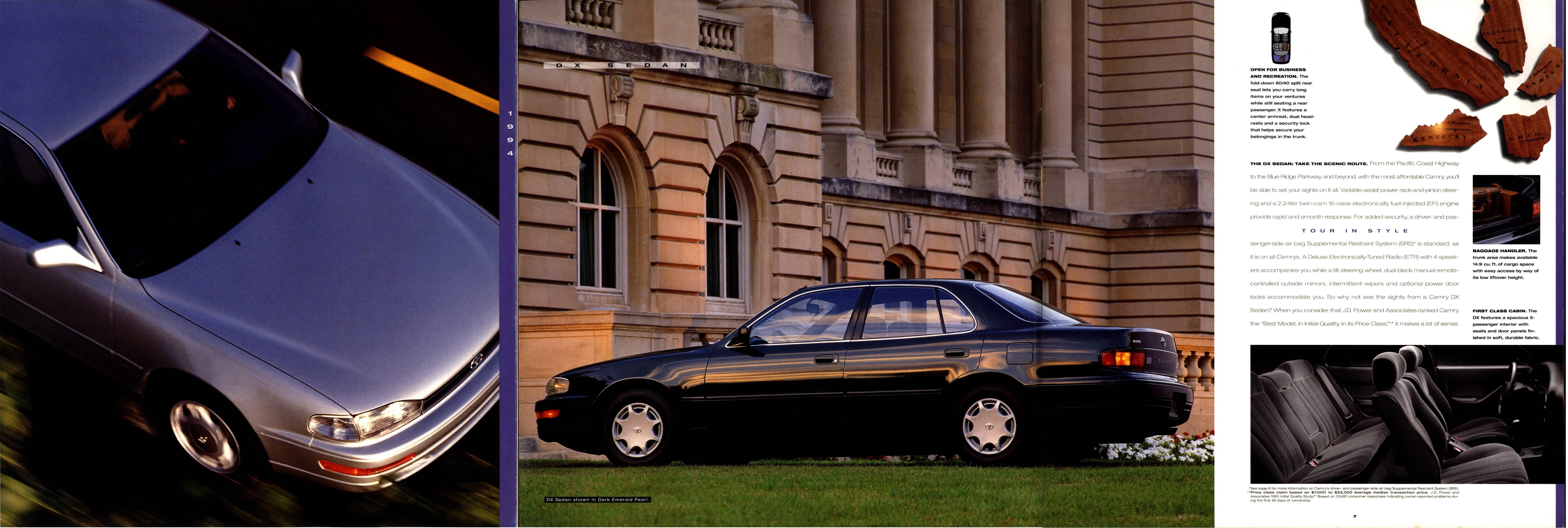 1994 Toyota Camry Brochure 05-06-07