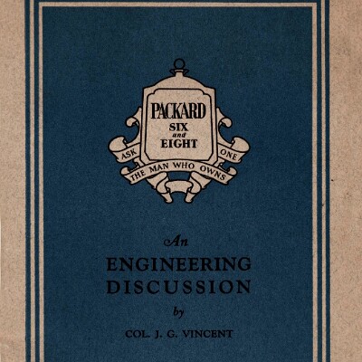 1925 Packard Engineering Discussion 1925 Packard Engineering Discussion