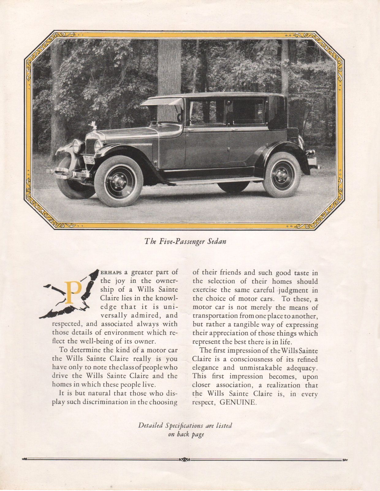 1926 Wills Sainte Claire Six_Page_3