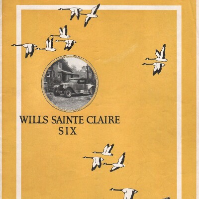 1926 Wills Sainte Claire Six 1926 Wills Sainte Claire Six