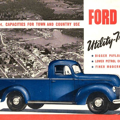 1940 Ford V8 Utility Trucks - Australia 1940 Ford V8 Utility Trucks - Australia