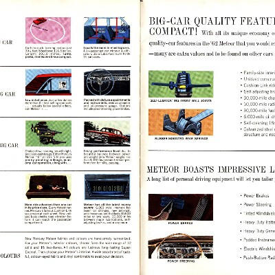 1962 Mercury Meteor Brochure (Cdn) 14-15