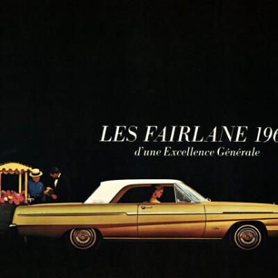 1965 Ford Fairlane Brochure - Canada French 1965 Ford Fairlane Brochure - Canada French