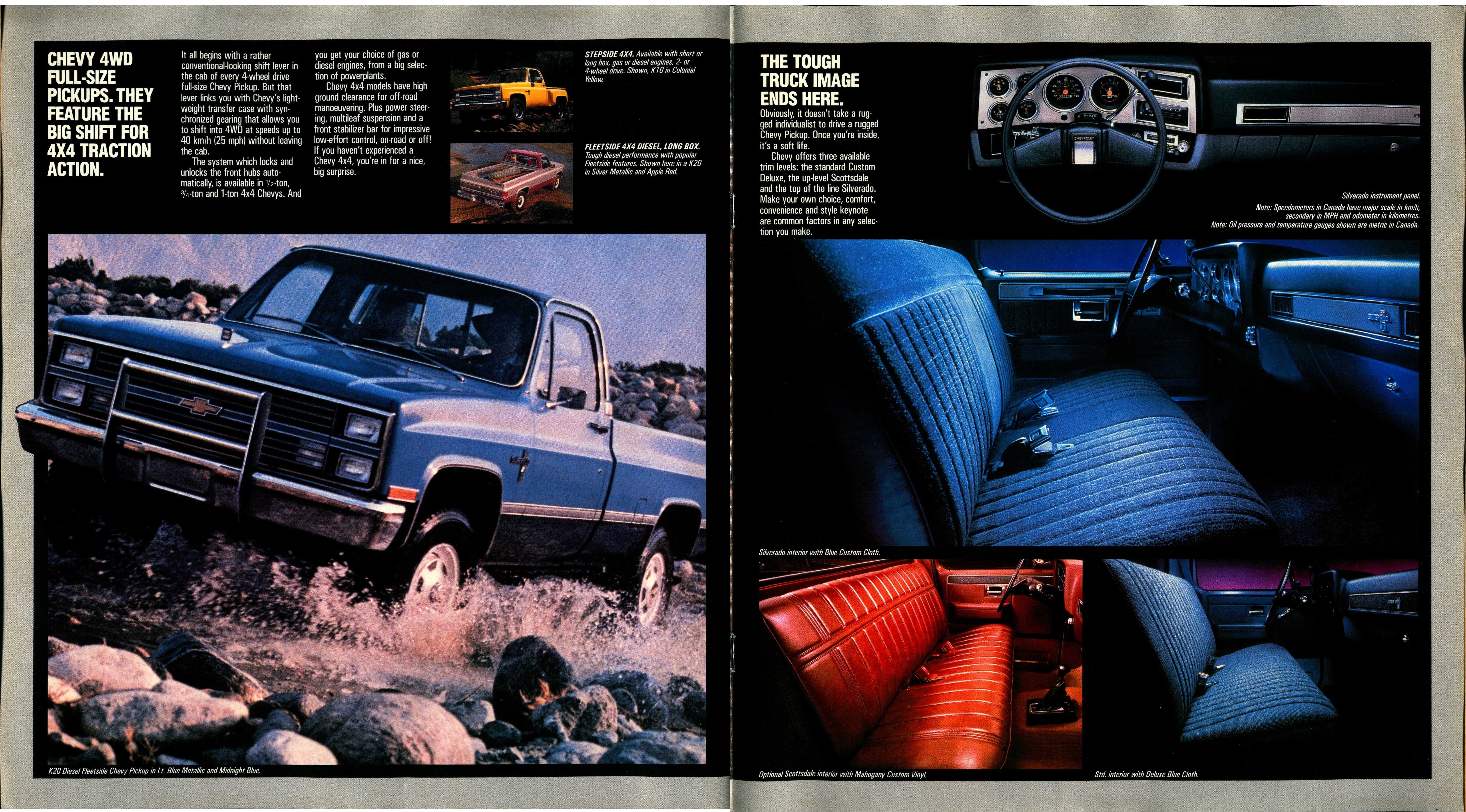 1984 Chevrolet Full Size Pickups Brochure (Cdn) 04-05