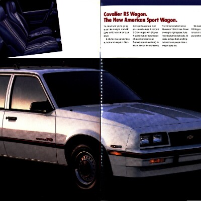 1986 Chevrolet Cavalier Brochure 16-17