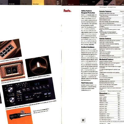 1986 Chevrolet Celebrity Brochure 18-19