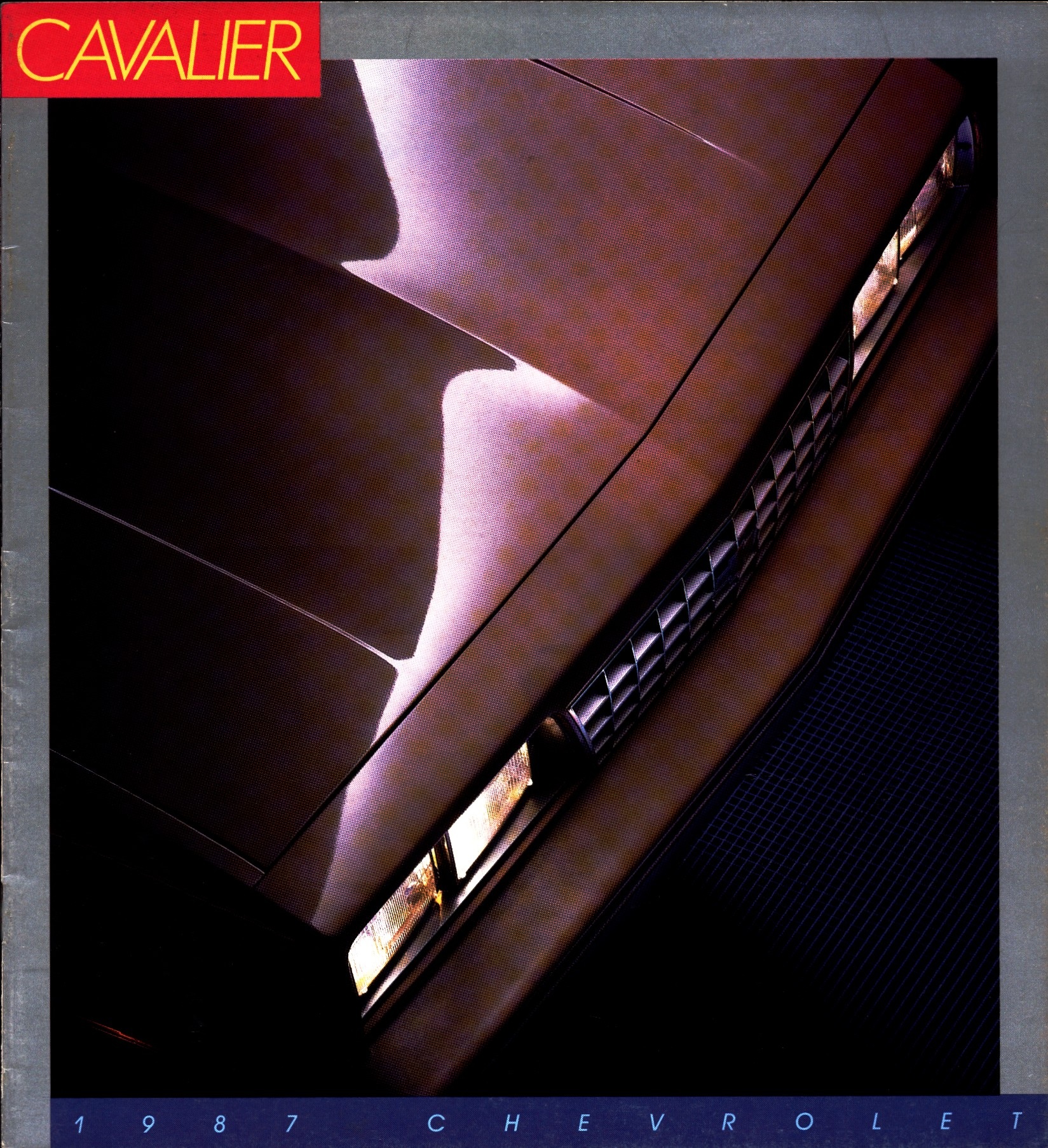1987 Chevrolet Cavalier Brochure 01