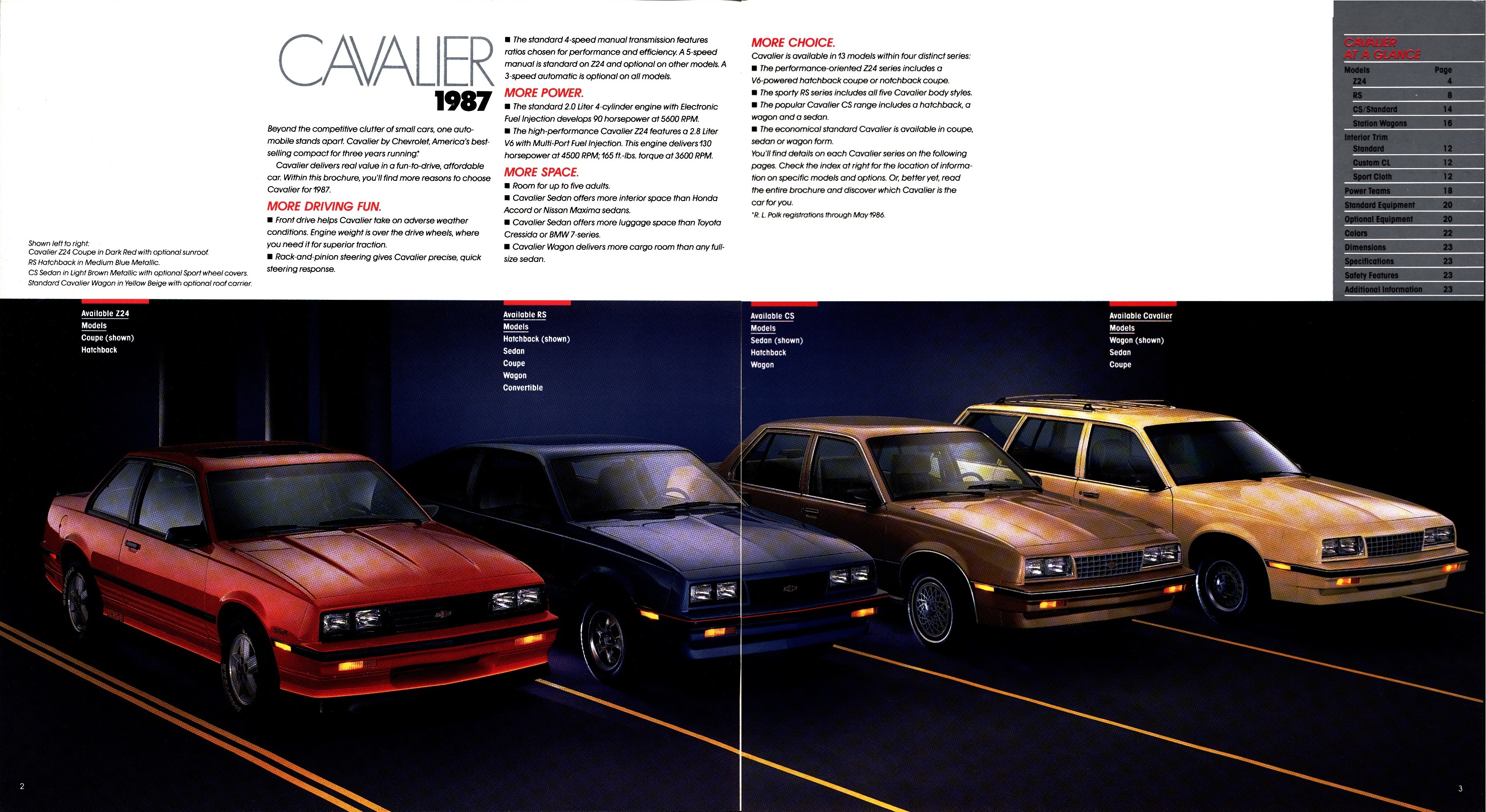 1987 Chevrolet Cavalier Brochure 02-03