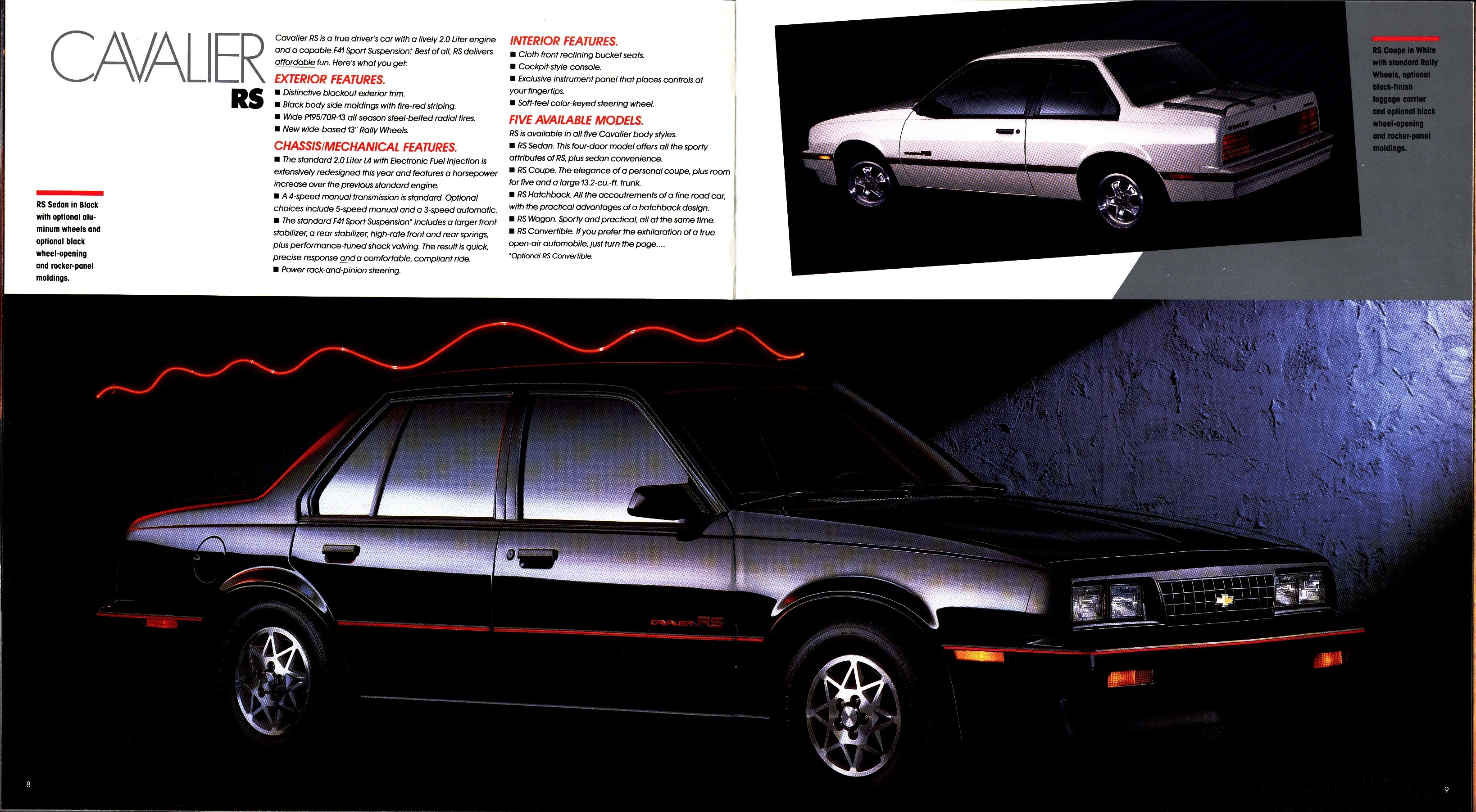 1987 Chevrolet Cavalier Brochure 08-09
