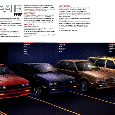 1987 Chevrolet Cavalier Brochure 02-03