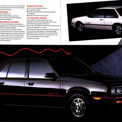 1987 Chevrolet Cavalier Brochure 08-09