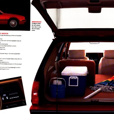 1987 Chevrolet Cavalier Brochure 16-17