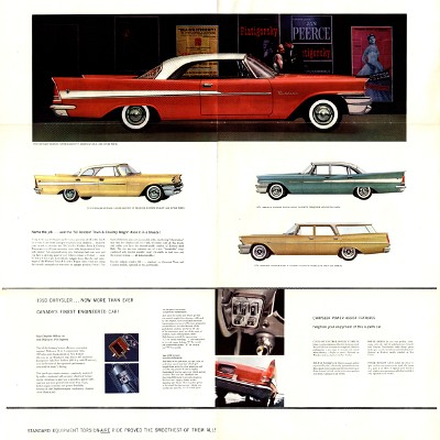 1958 Chrysler Foldout Canada 08-09-10-11-12-13-14-15