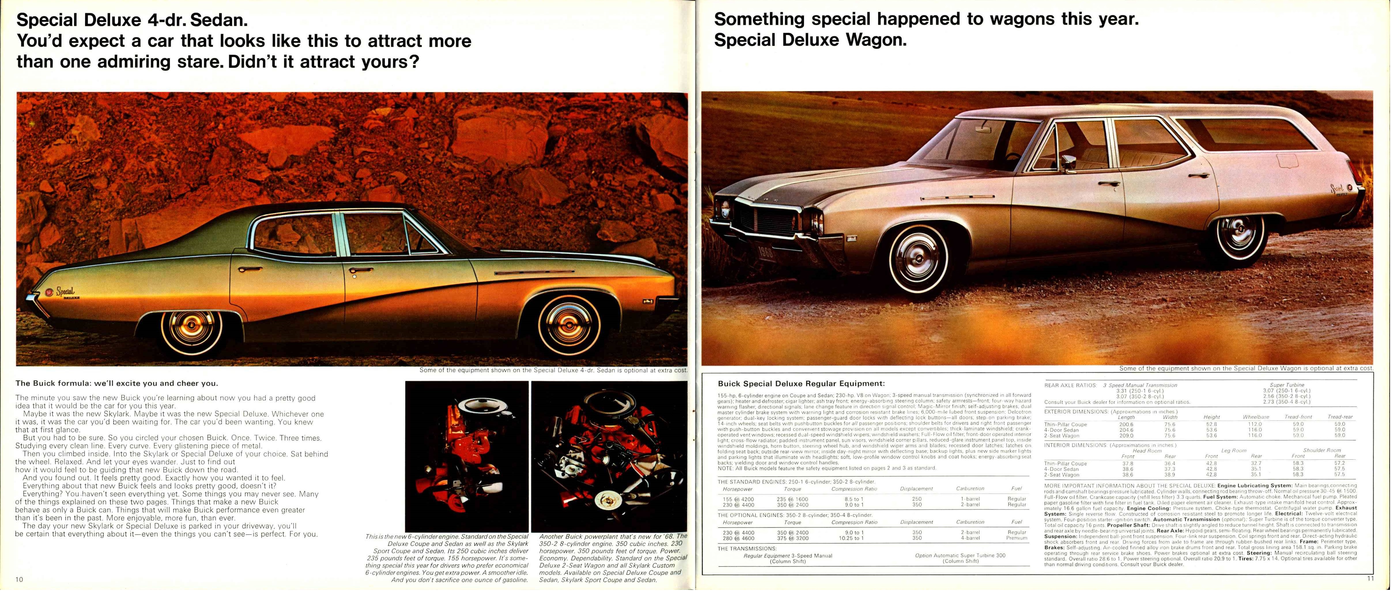 1968 Buick Full Line Brochure Canada 10-11