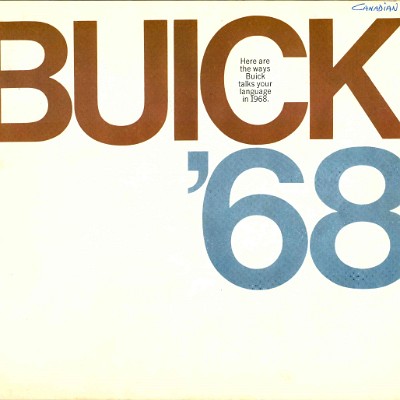 1968 Buick Full Line Brochure Canada 01