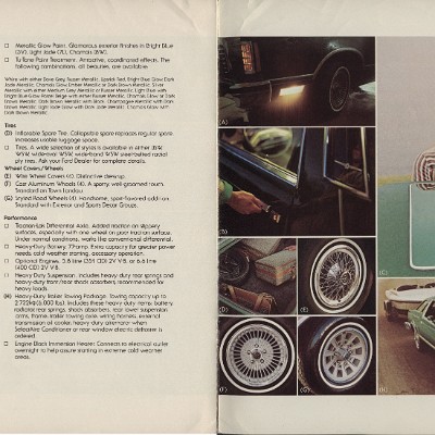 1978 Ford Thunderbird Brochure Canada 14-15