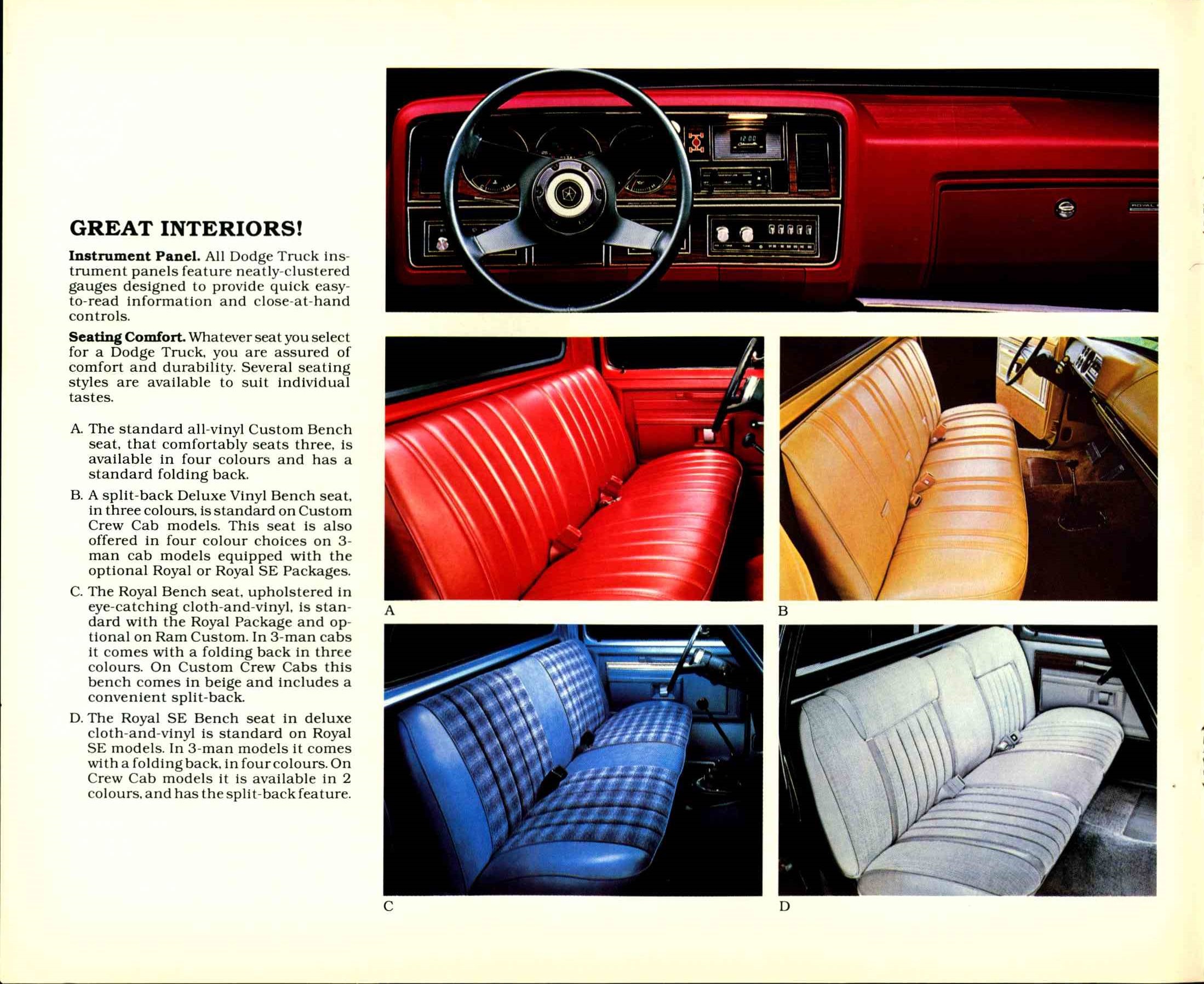 1983 Dodge Ram Pickups Brochure Canada 06