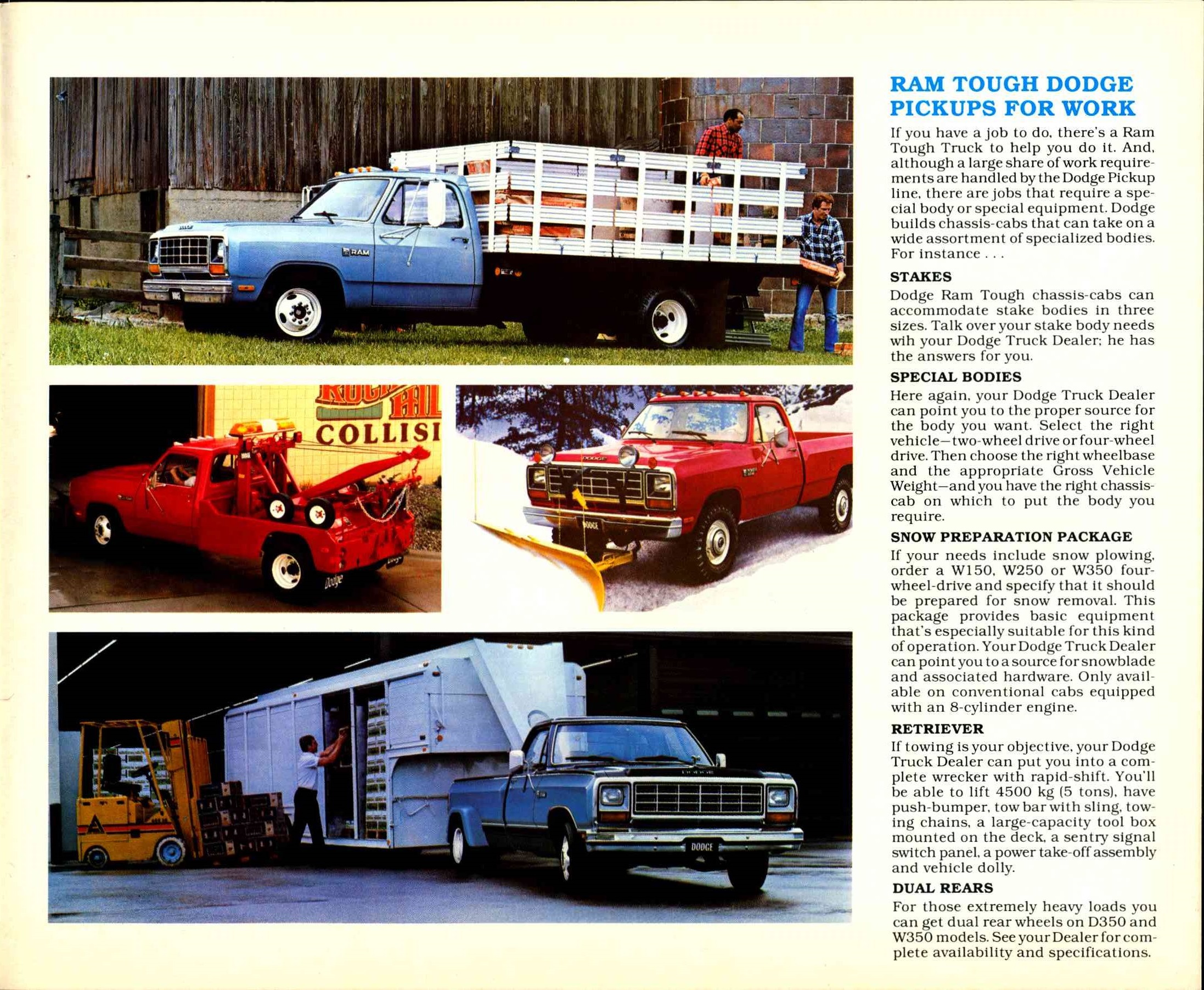 1983 Dodge Ram Pickups Brochure Canada 09