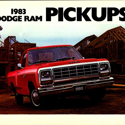 1983 Dodge Ram Pickups Brochure Canada 01
