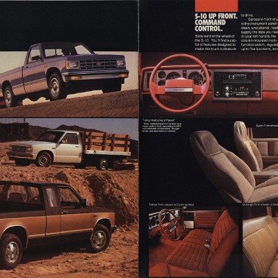 1985 Chevrolet S-10 Pickup Brochure Canada 08-09