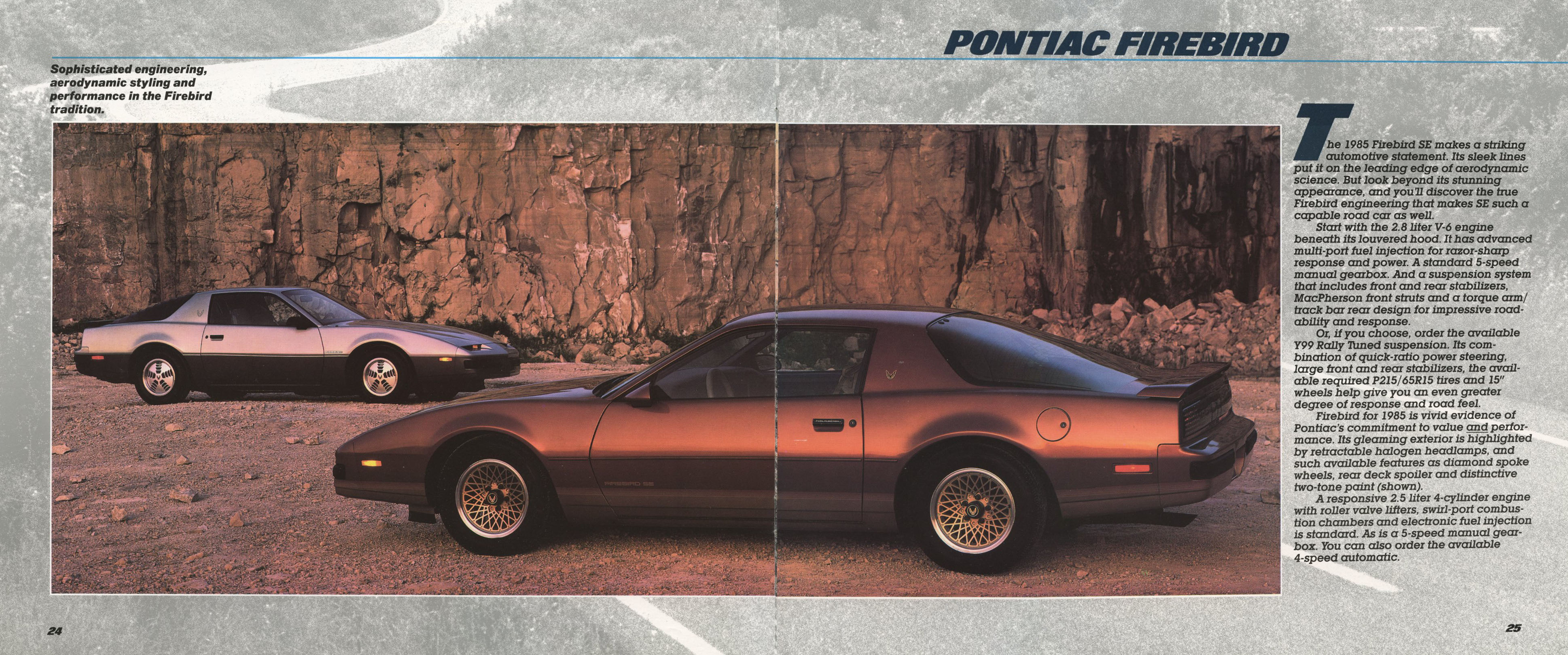 1985 Pontiac Full Line Prestige-24-25