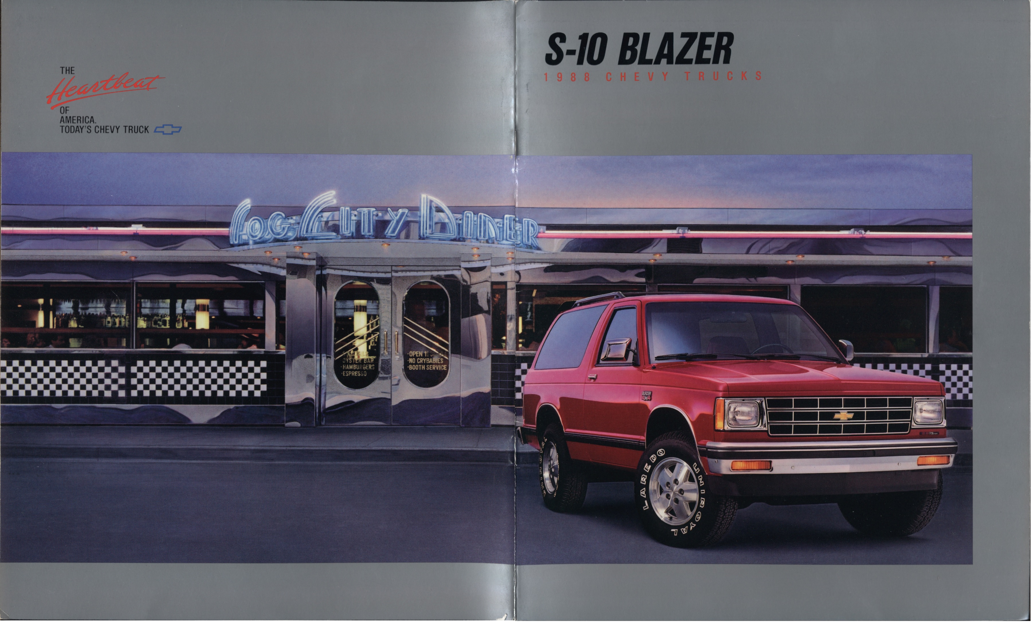 1988 Chevrolet S-10 Blazer Brochure 22-00