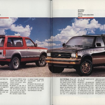 1988 Chevrolet S-10 Blazer Brochure 02-03