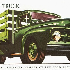 1952 Ford Truck Postcards - Australia