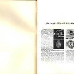 1974 Mercury Full Line Brochure 00a-01