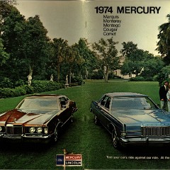 1974 Mercury Full Line Brochure 50-00