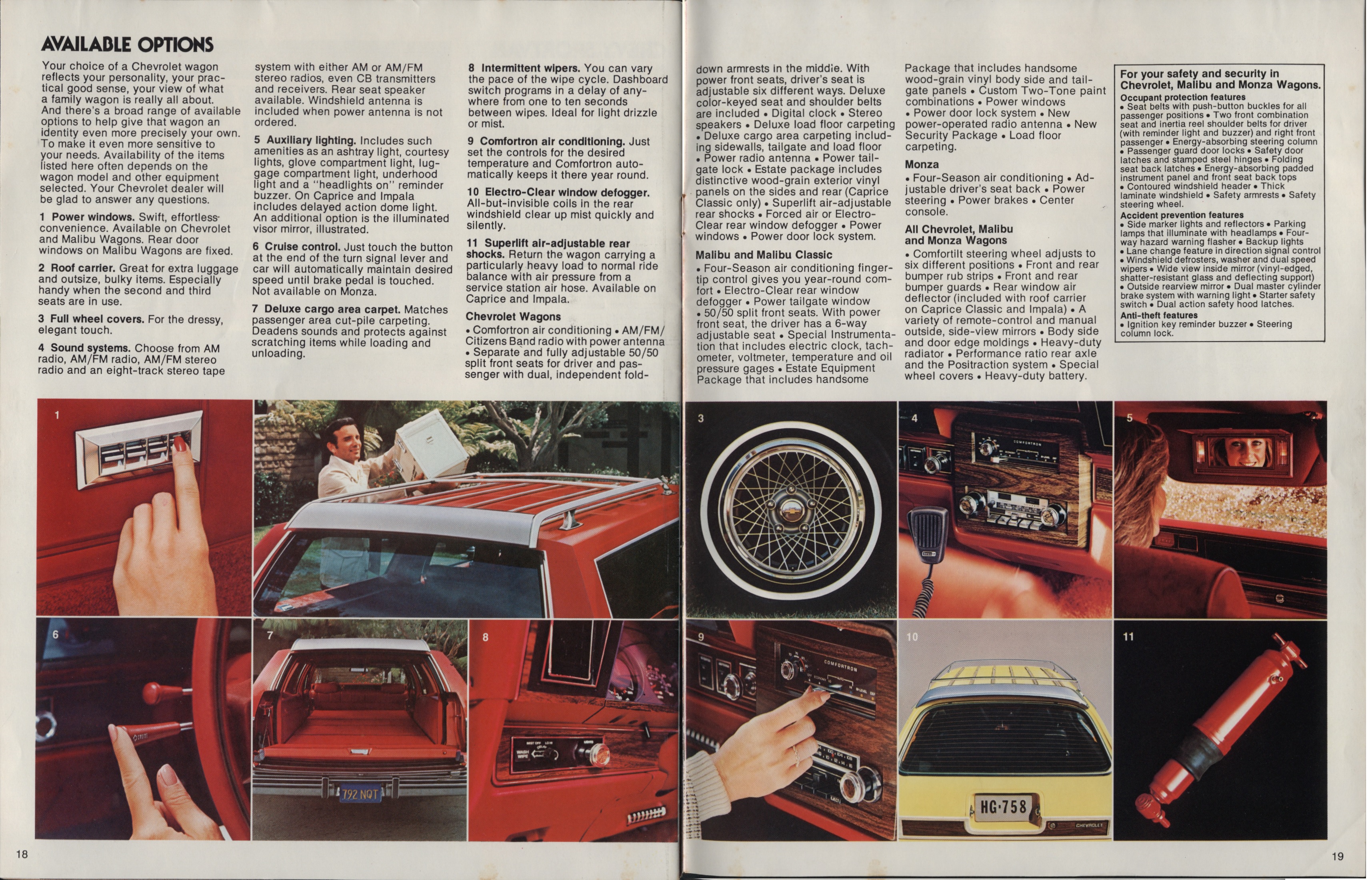 1978 Chevrolet Wagons Brochure 18-19