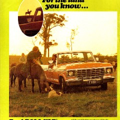 1978 Ford Ads and  Spec Sheet - Australia