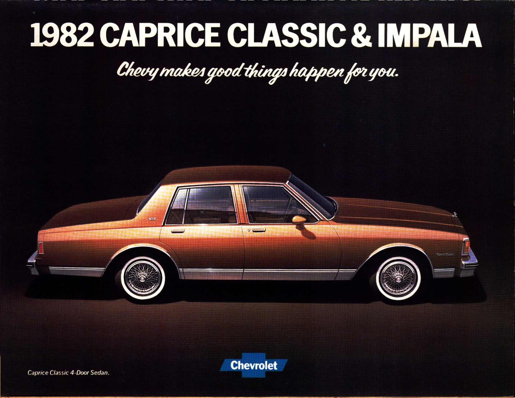 1982 Chevrolet Caprice Classic & Impala Brochure (Cdn) 01