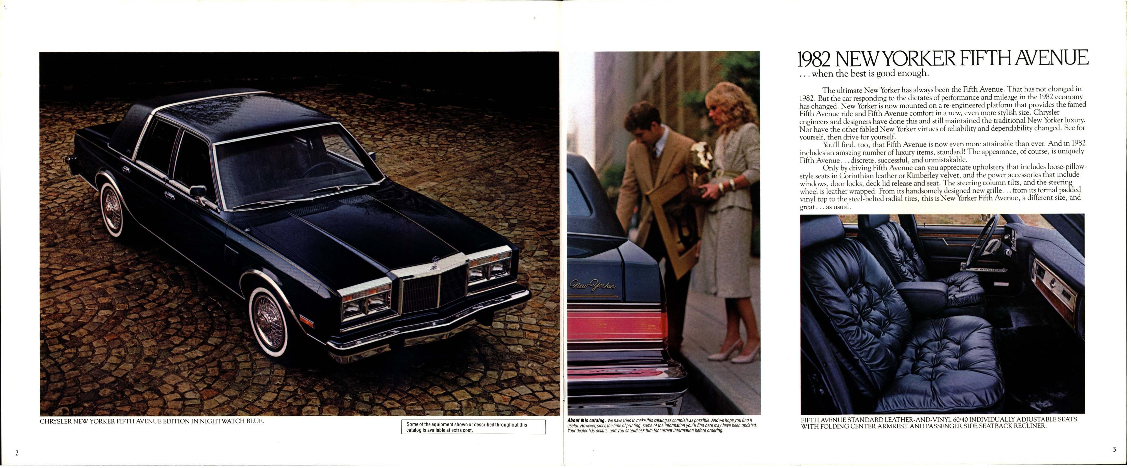 1982 Chrysler New Yorker Brochure 02-03