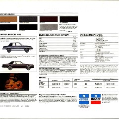 1982 Chrysler New Yorker Brochure 08