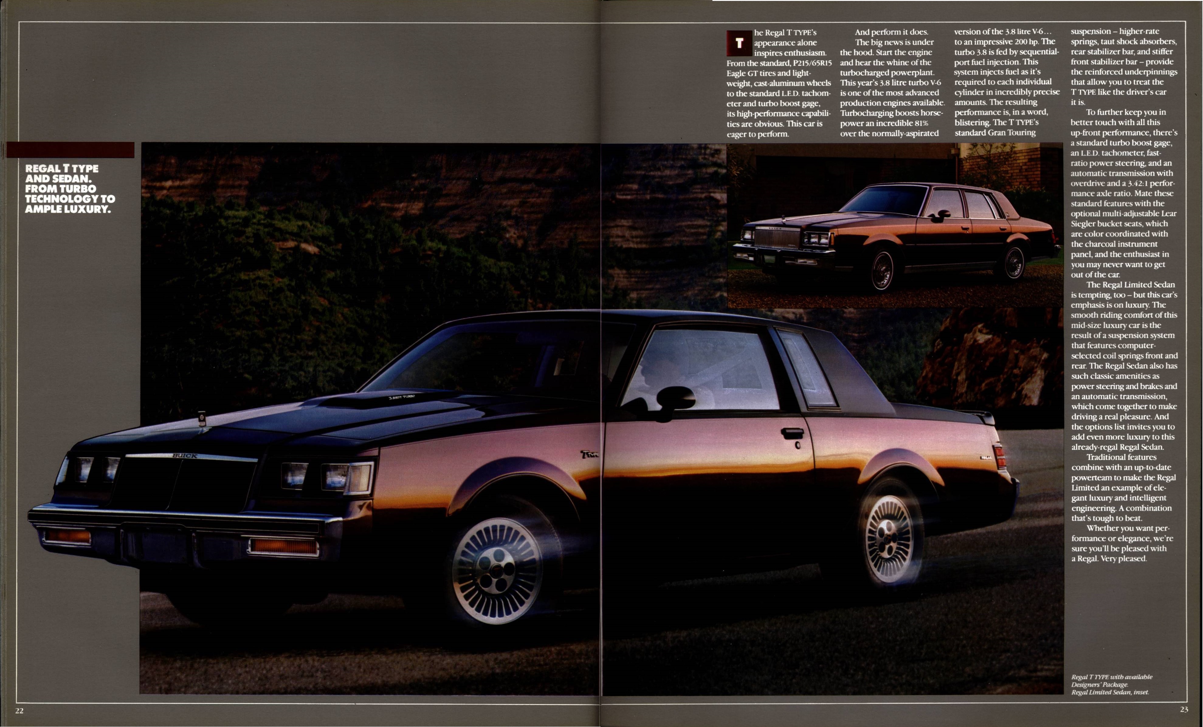 1984 Buick Full Line Prestige 22-23