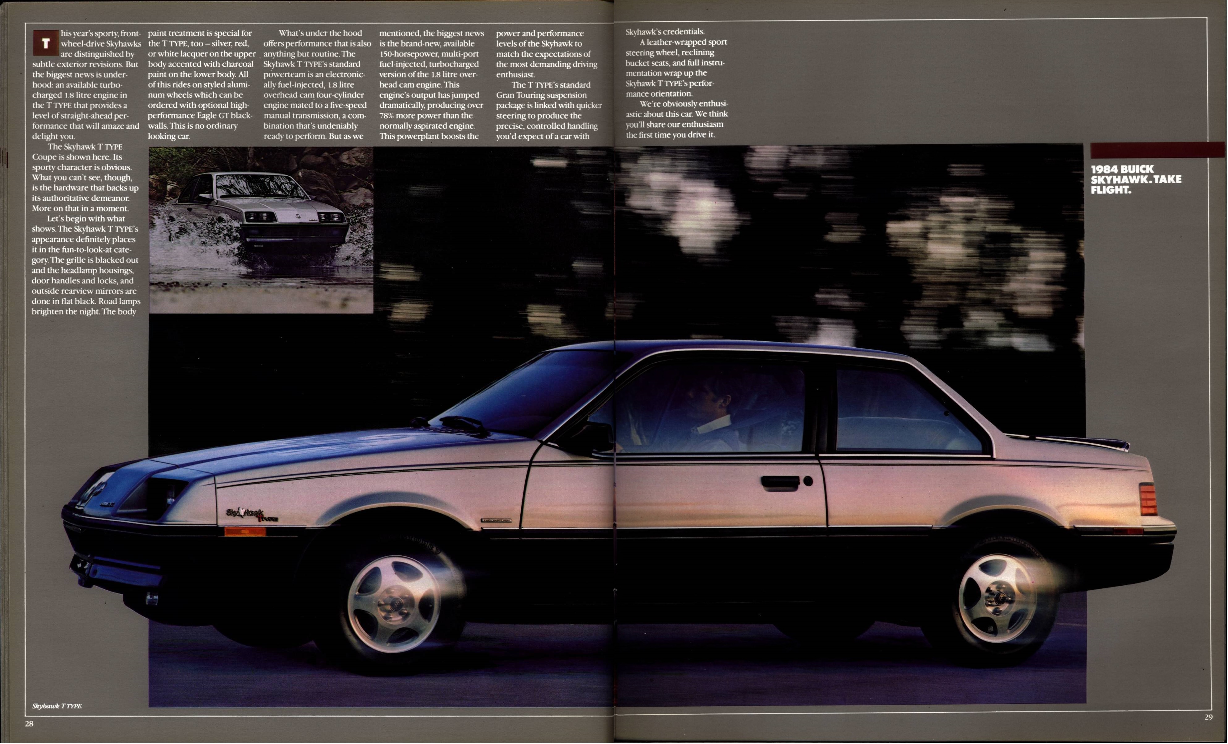 1984 Buick Full Line Prestige 28-29