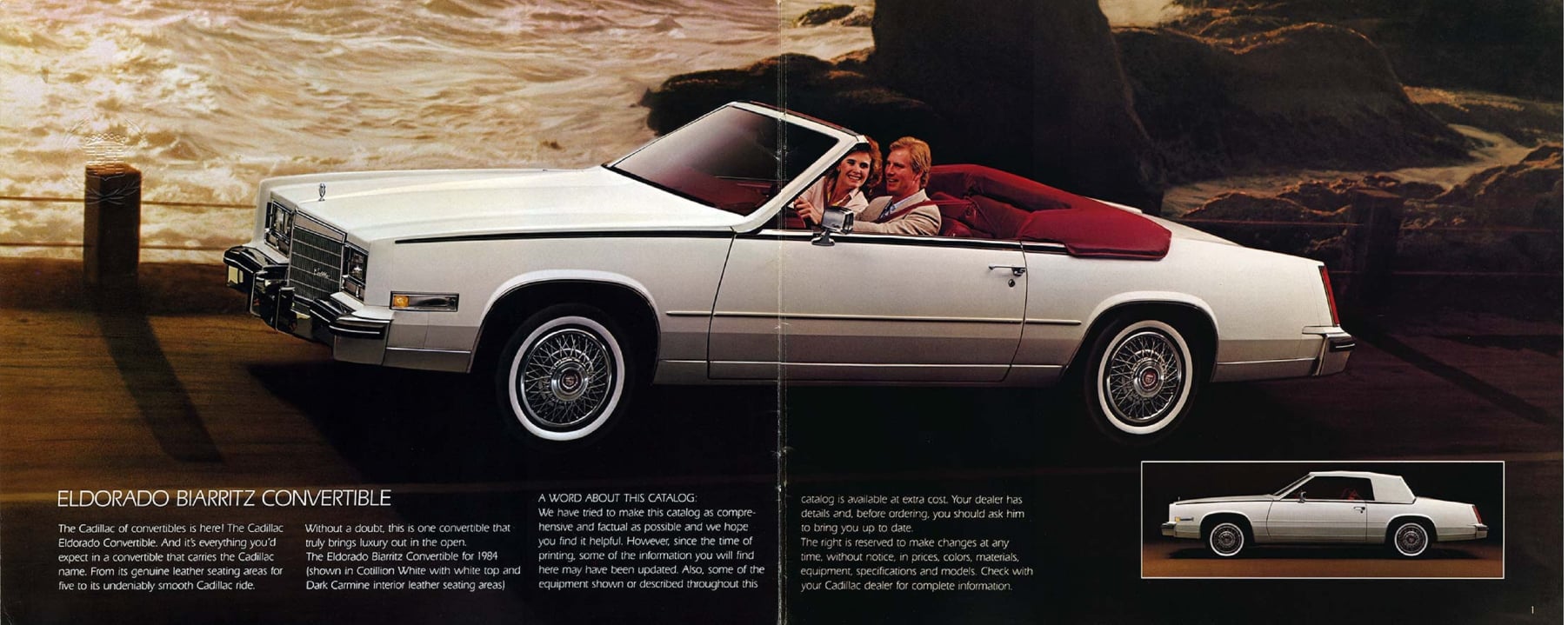 1984 Cadillac Eldorado Brochure 00a-01