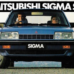 1984 Mitsubishi Sigma SE Brochure Australia 01